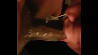 Dominican mature messy with tongue in cheek